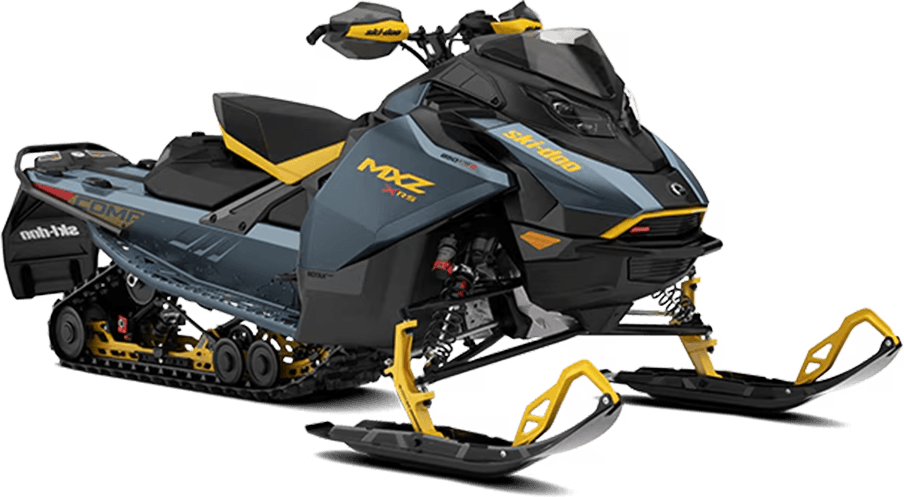 Ski-Doo MXZ X-RS with Competition Package 2026, цвет Mineral Blue