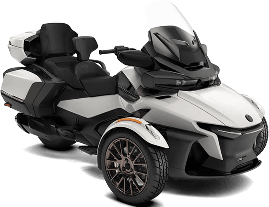 Can-Am SPYDER RT SEA-TO-SKY 2025, цвет Vegas White Satin