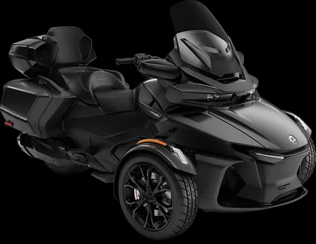 Can-Am SPYDER RT LIMITED 2025, цвет Carbon Black Dark + Black Trim
