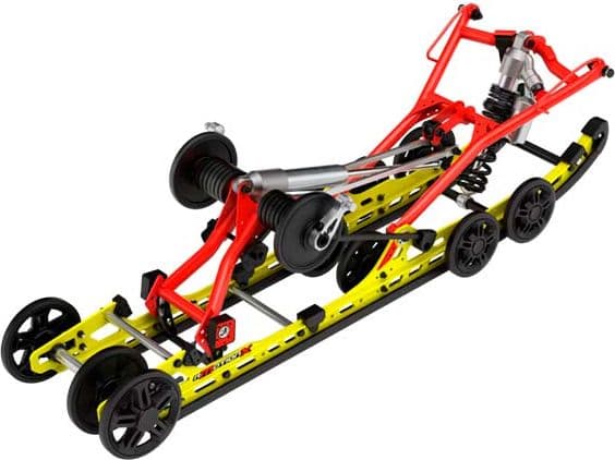 rMotion X — задняя подвеска Ski‐Doo MXZ Adrenaline 2026 с адаптацией к рельефу