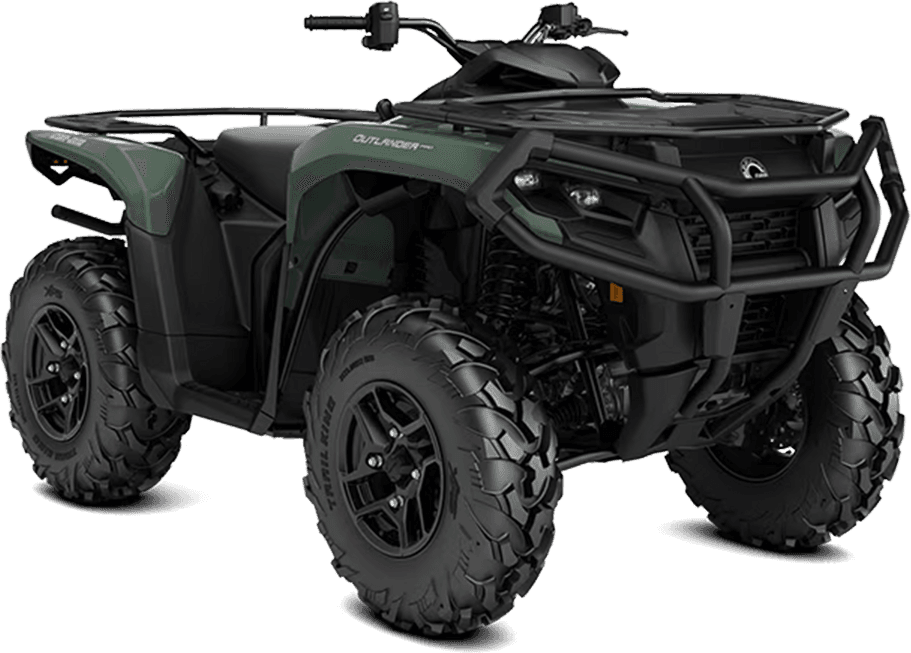 Can-Am OUTLANDER PRO XU HD5/HD7 2025, цвет Compass Green